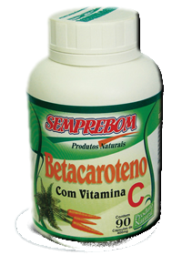Beta Caroteno Vitamina C   90 cápsulas
